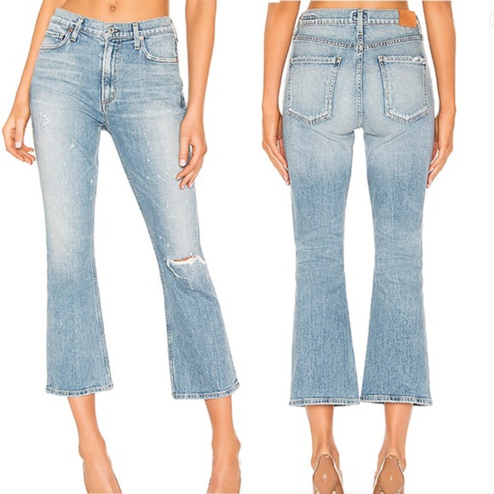 Citizens of Humanity Demy Cropped Flare Jeans